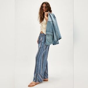 Free People Day's End Stripe Pants